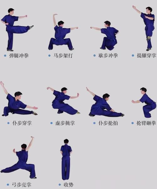 拳前十三式动作详解_从预备式到右崩拳 拳前十三式动作详解_从预备式到右崩拳