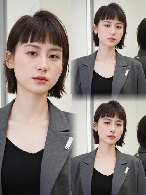 露眉毛的刘海发型_露眉刘海，时尚减龄显少女