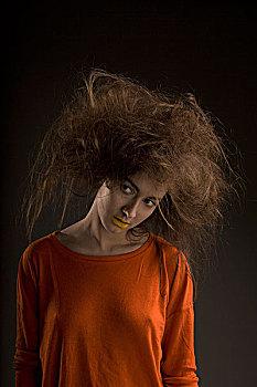 乱糟糟的发型_简单打理，个性回头率UP！